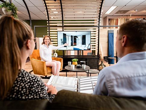 Woonstudio in de winkel
