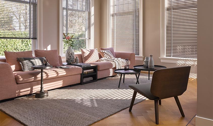 zachte pastelkleuren in het hele interieur