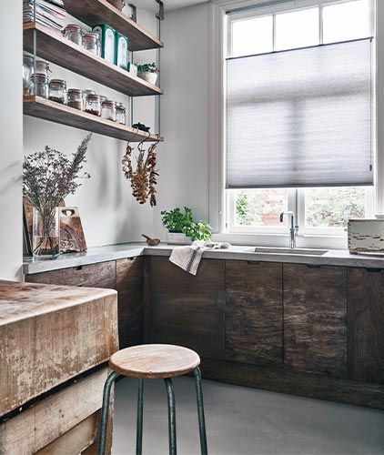 Natuurlijke houtlook