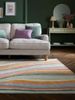 Vloerkleed Abstract flow pink/green