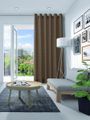 Gordijn Elegance velours bever