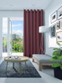 Gordijn Elegance velours wijnrood