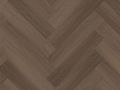 PVC Estera click visgraat | Brown