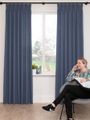 Gordijn Nuancer blauw
