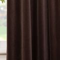 Gordijn Superior velours taupe