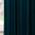 Gordijn Superior velours smaragd