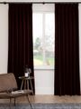 Gordijn Superior velours ossenbloed
