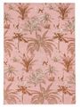 Vloerkleed Monkey oud roze