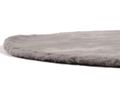 Vloerkleed Plush rond grijs