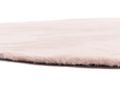 Vloerkleed Plush rond roze