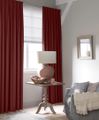 Gordijn Superior velours middenrood