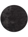 Vloerkleed Skin rond charcoal