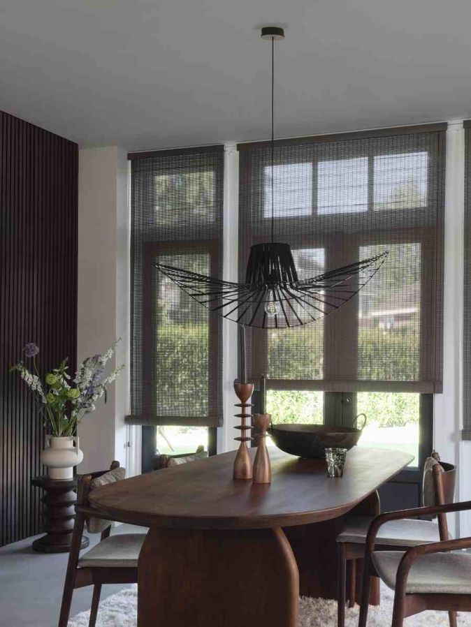 Geweven hout | Coffee 40810