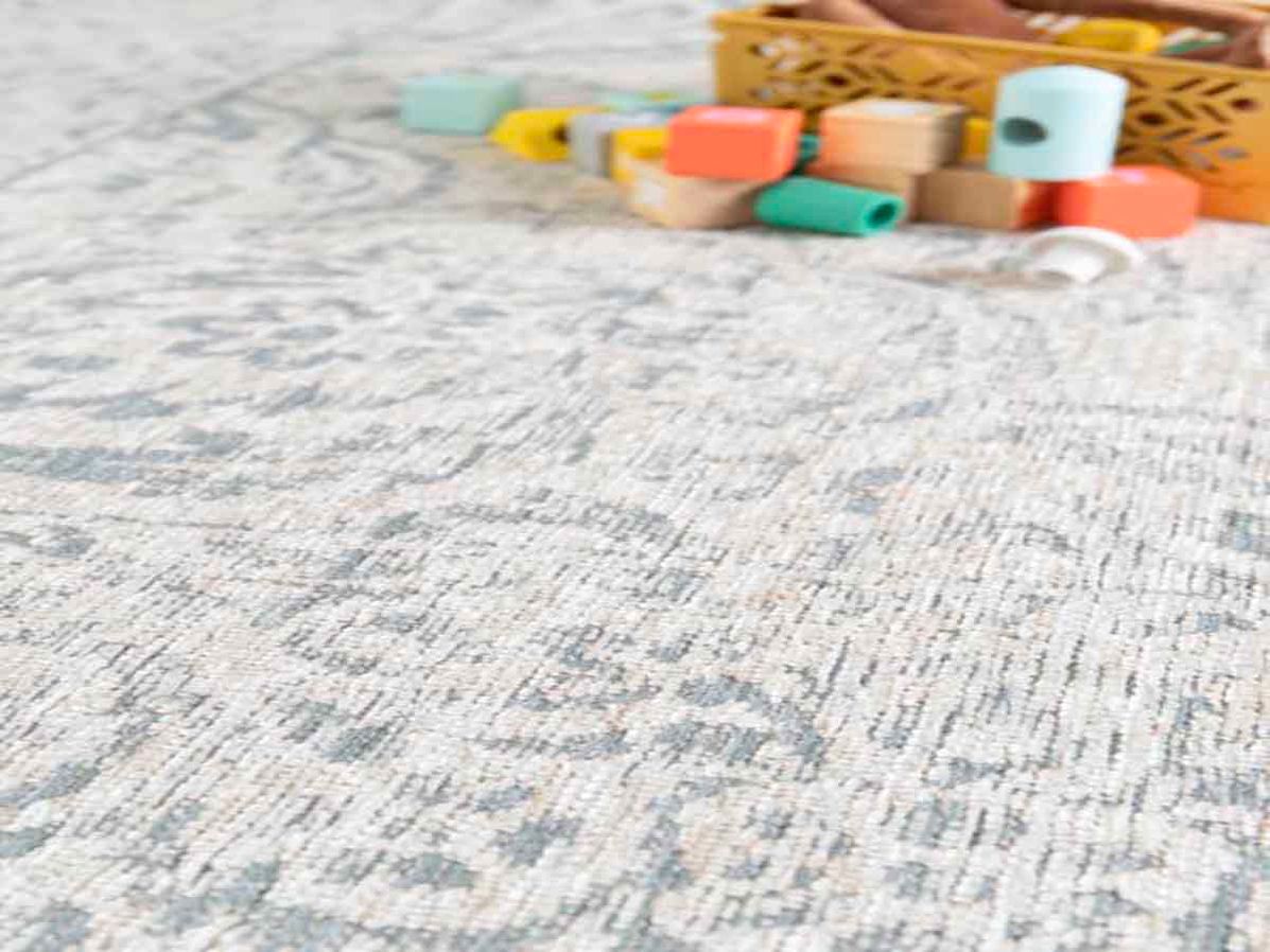 Vloerkleed Anais creme/grijs