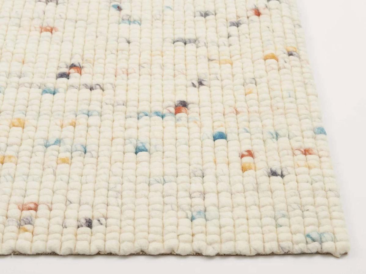 Vloerkleed Beach life |  Wit multi