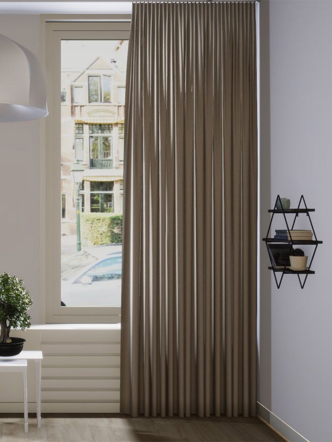 Gordijn Celeb velours wool 