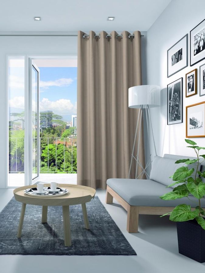 Gordijn Elegance velours noga