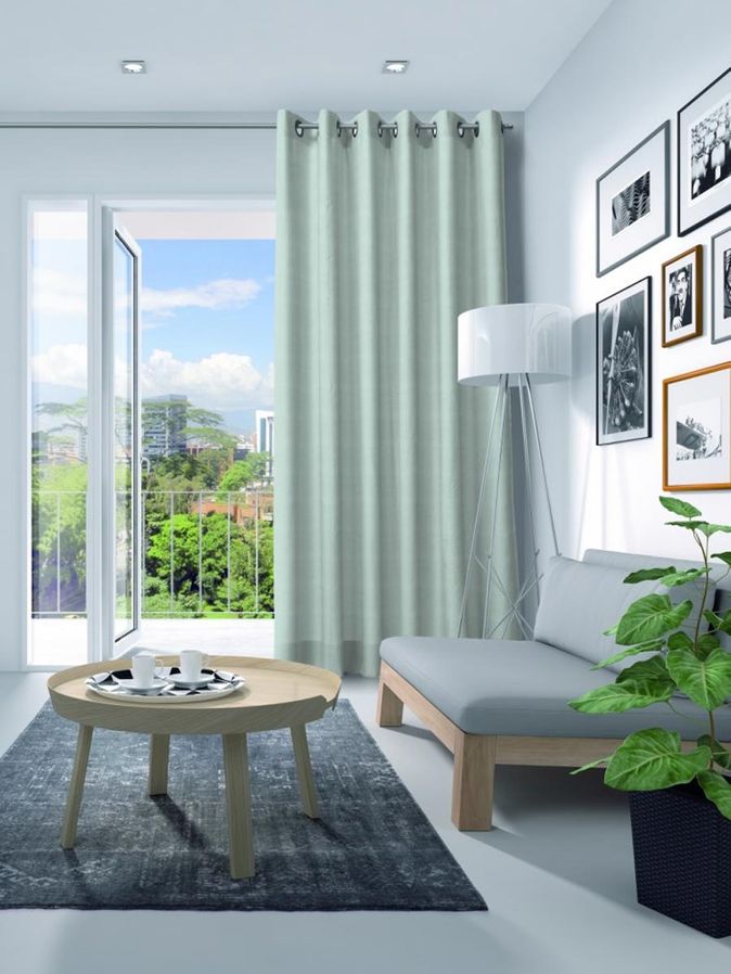 Gordijn Elegance velours pastel