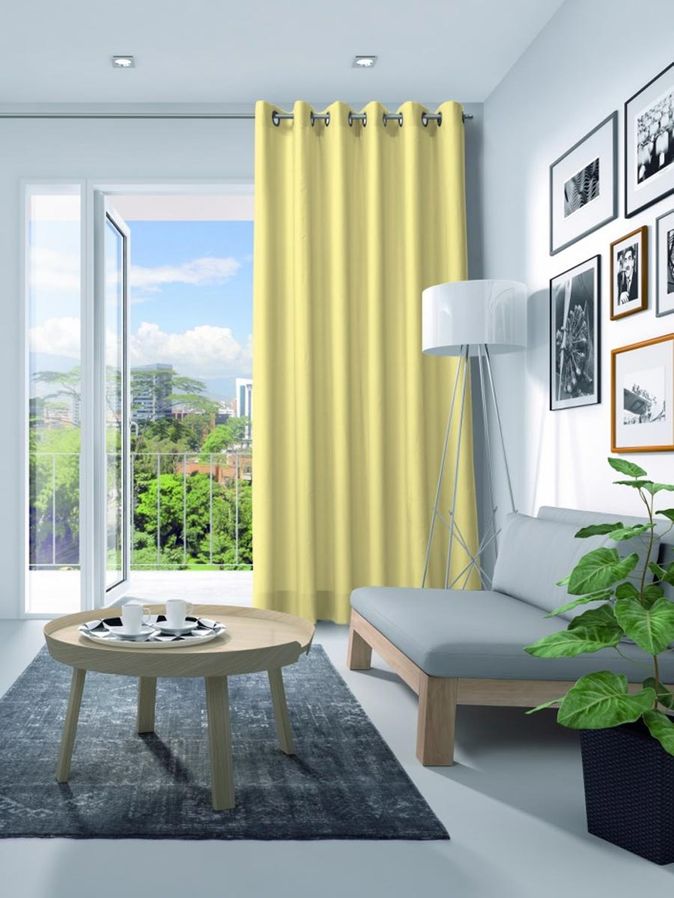 Gordijn Elegance velours pistache