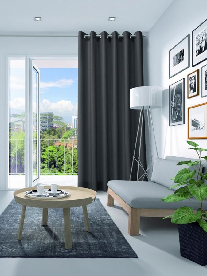 Gordijn Elegance Velours rembrandtblauw