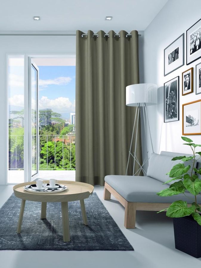 Gordijn Elegance velours riet