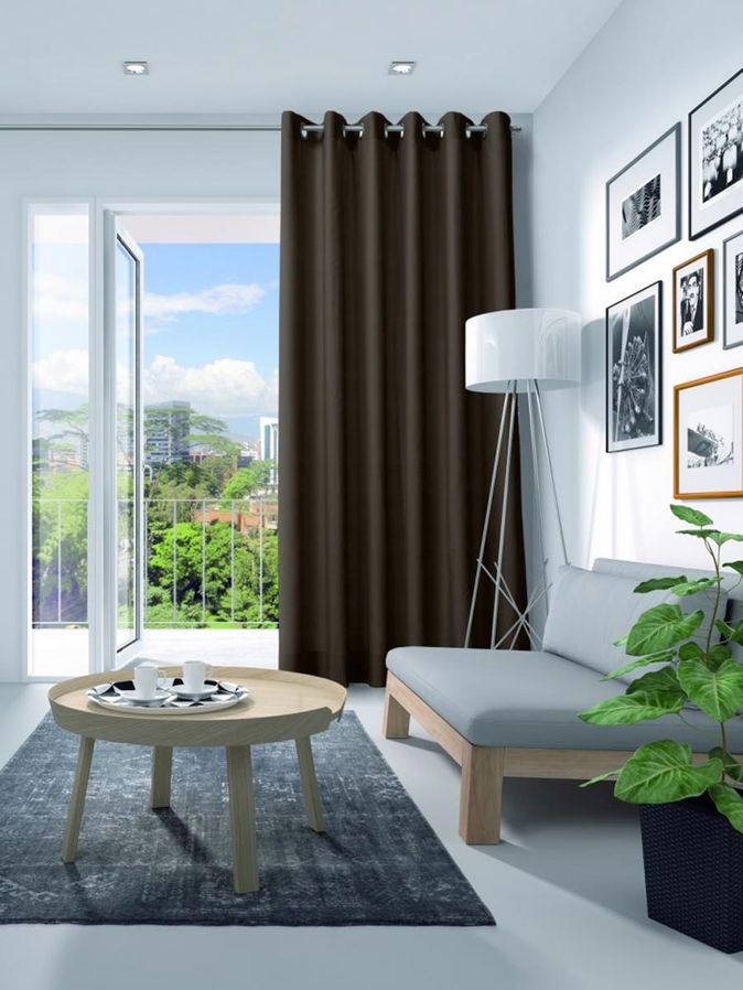 Gordijn Elegance velours zwart