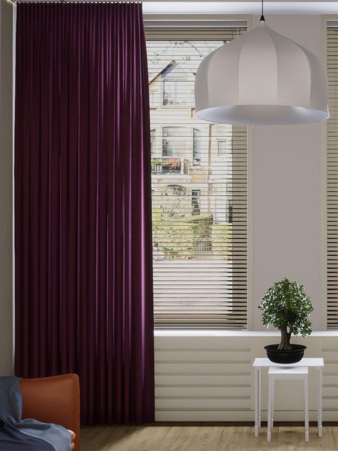 Gordijn Enjoy magenta