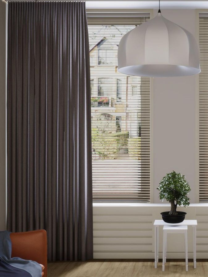 Gordijn Enjoy zilver