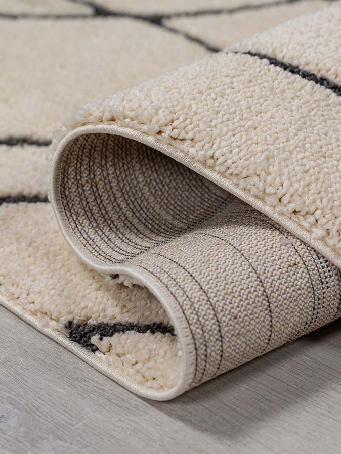 Vloerkleed Fair flow cream