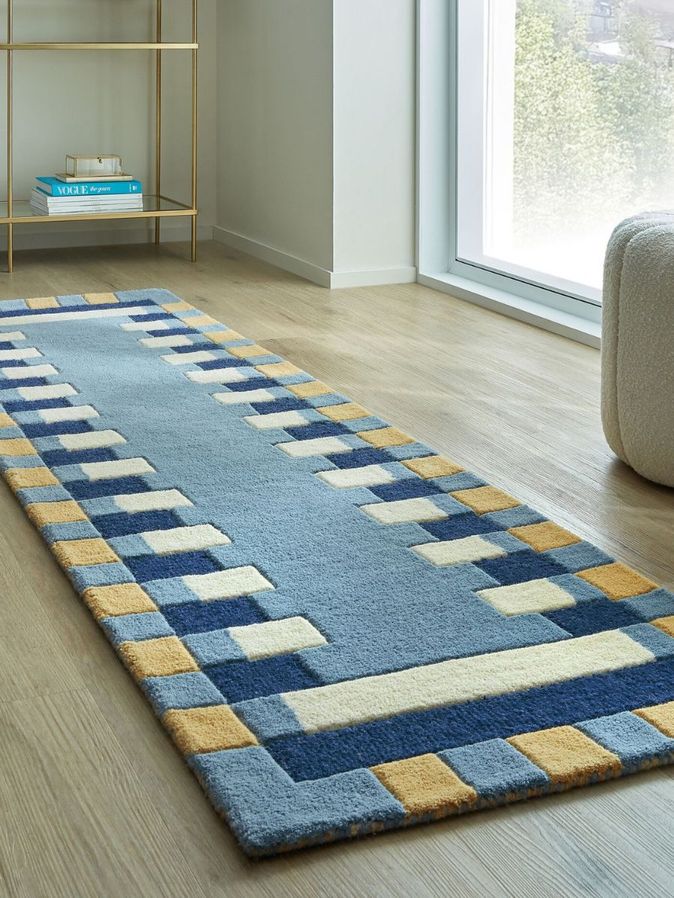 Loper Kai Wool | Blue/yellow