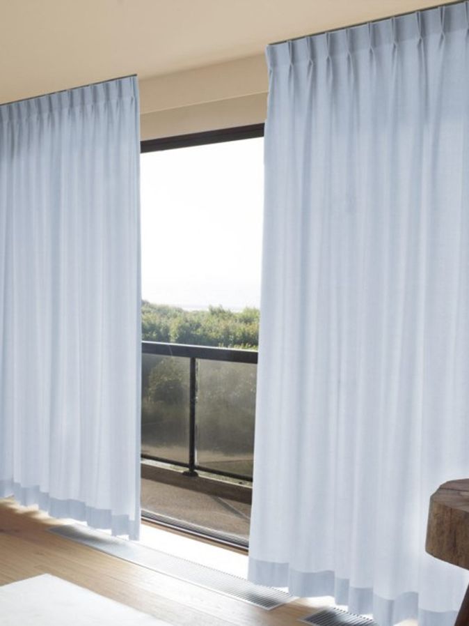 Gordijn Venus babyblauw