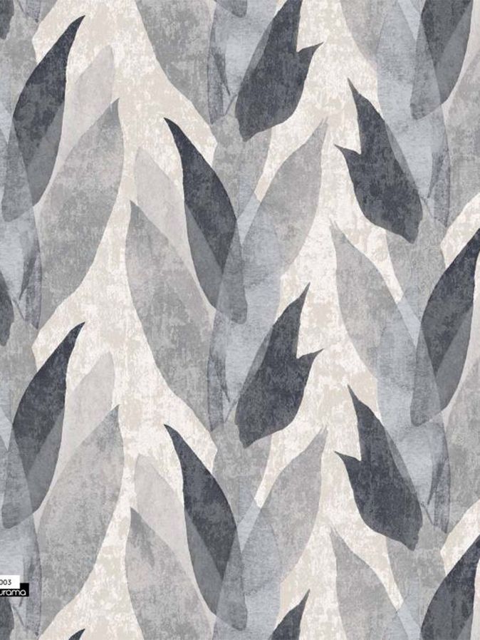 Gordijn Organic grijs dim out