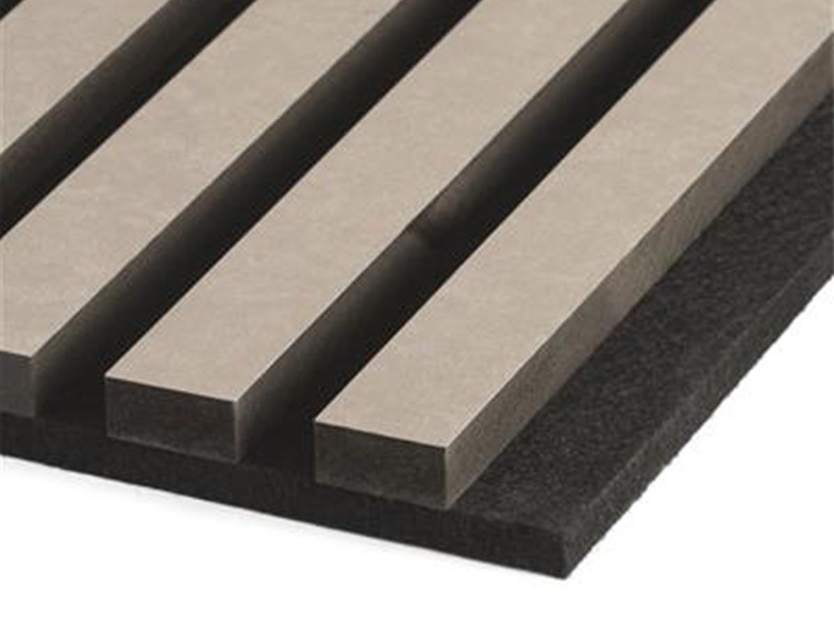 Houten wandpaneel | Taupe