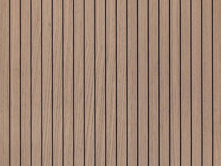 Houten wandpaneel flexibel | Licht eiken