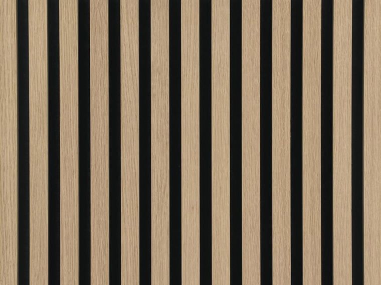 Houten wandpaneel vierkant | Licht eiken