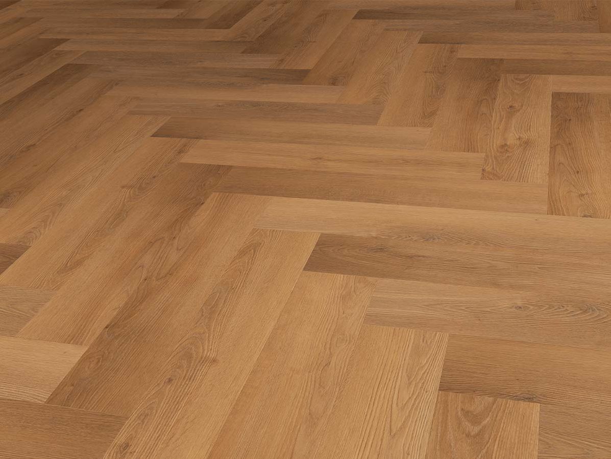 PVC Mansion EIR visgraat french oak