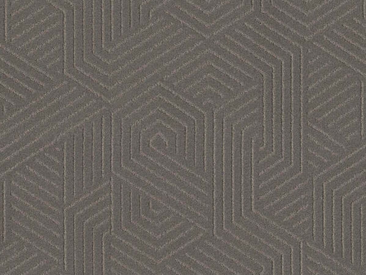 Tapijt Myriade geometric | Warmgrijs