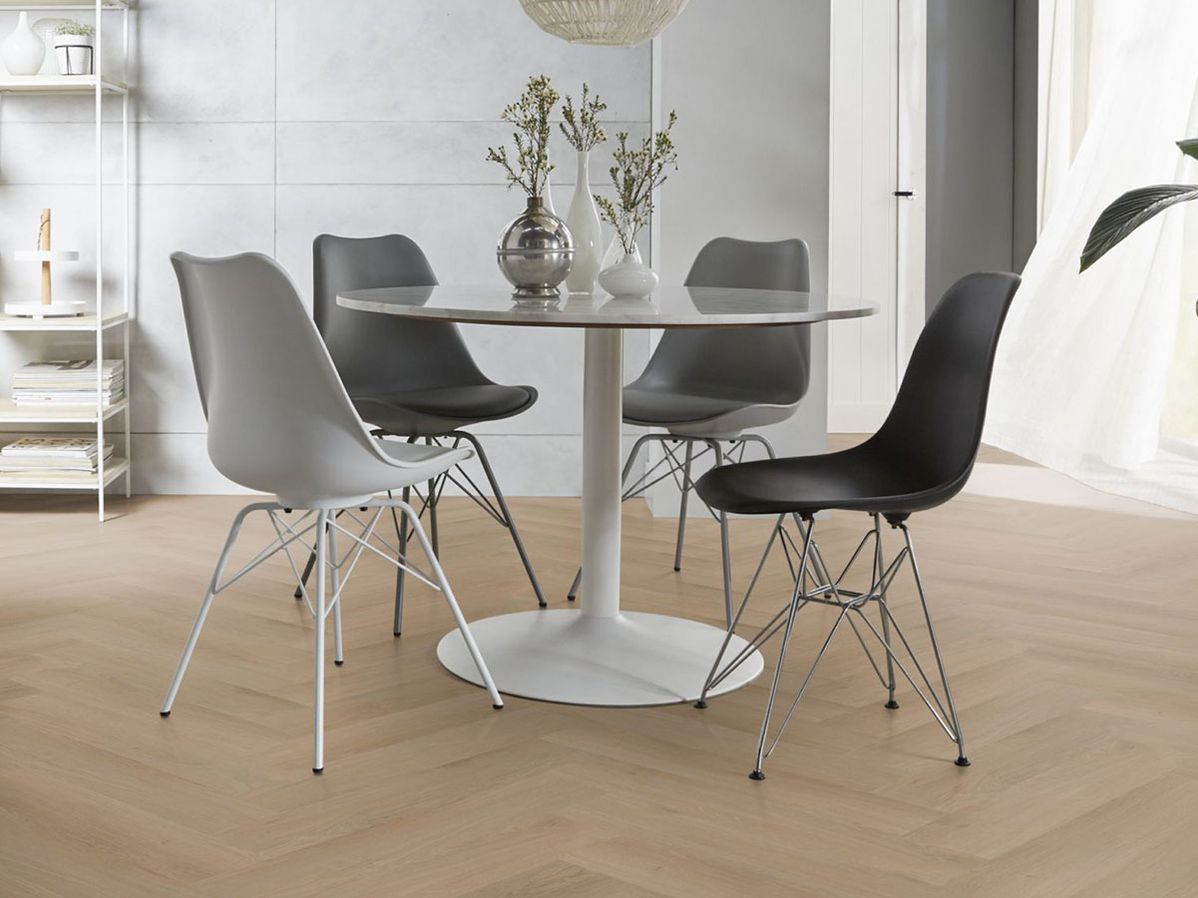 PVC Naxos visgraat | Natural oak