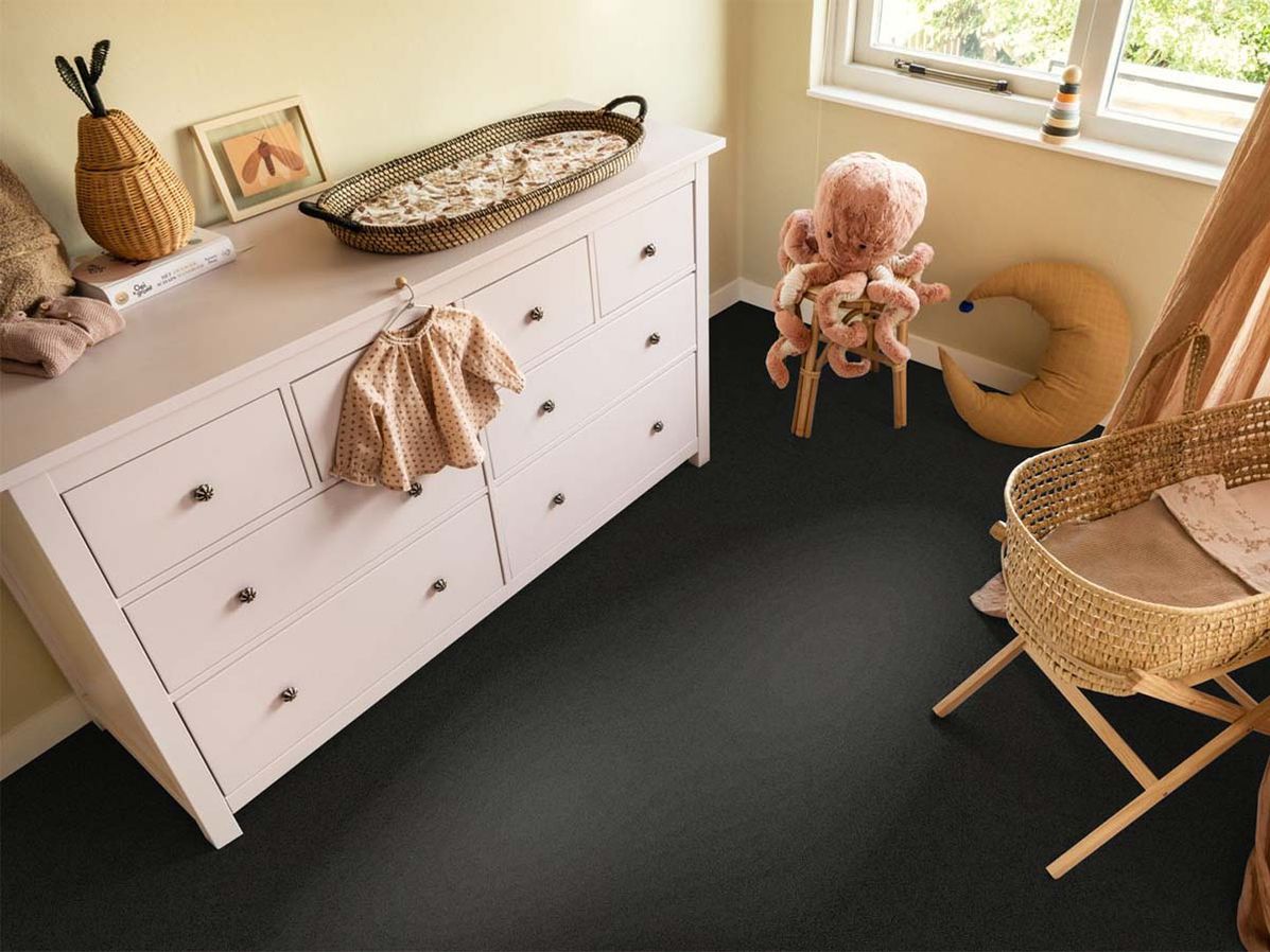 Tapijt Nebraska 2.0 | Zwart