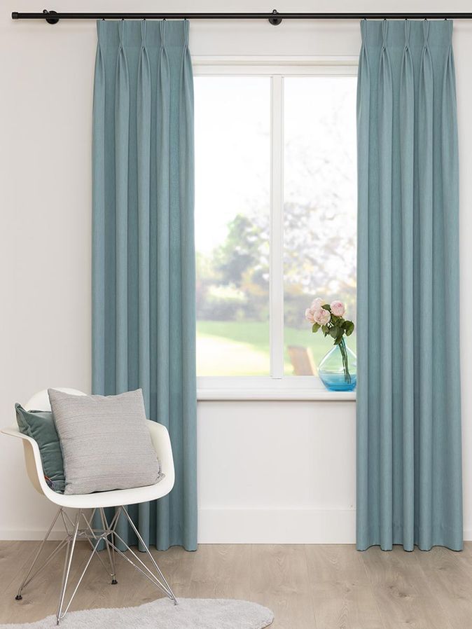 Gordijn Nuancer azuur