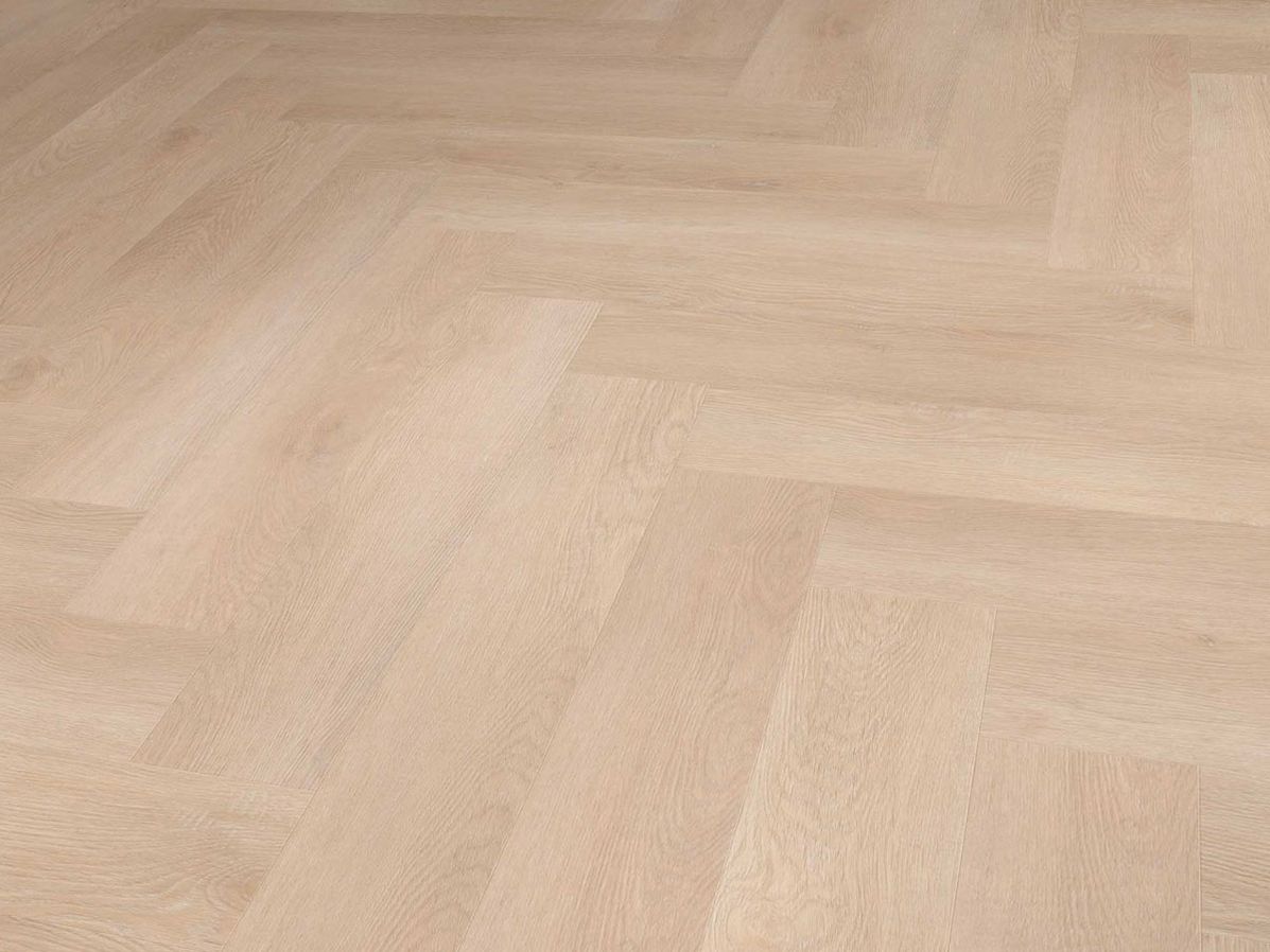 PVC Mansion visgraat | Ivory