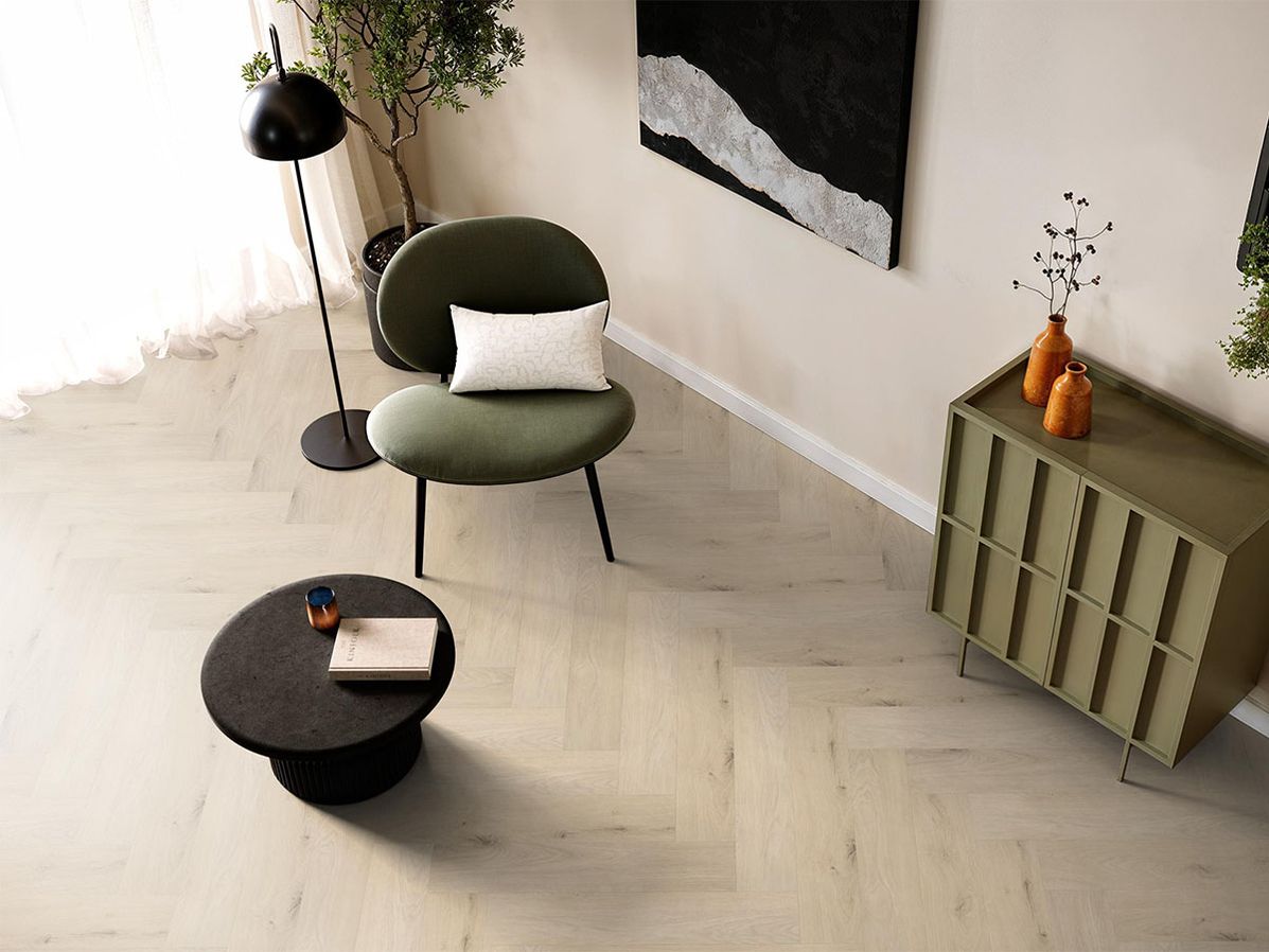 EVC vloer Puro visgraat | Beige