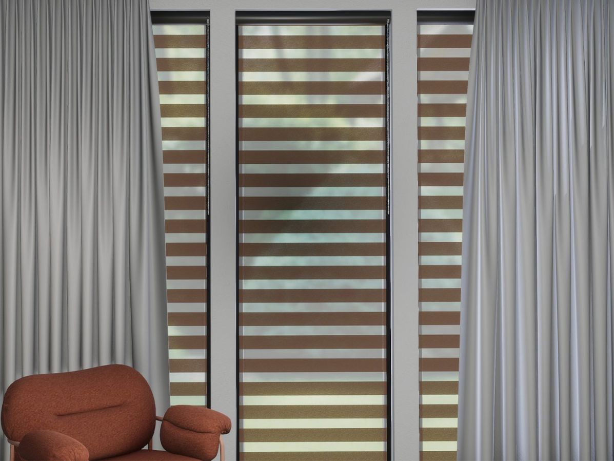 Duo-rolgordijn R-line lavendel