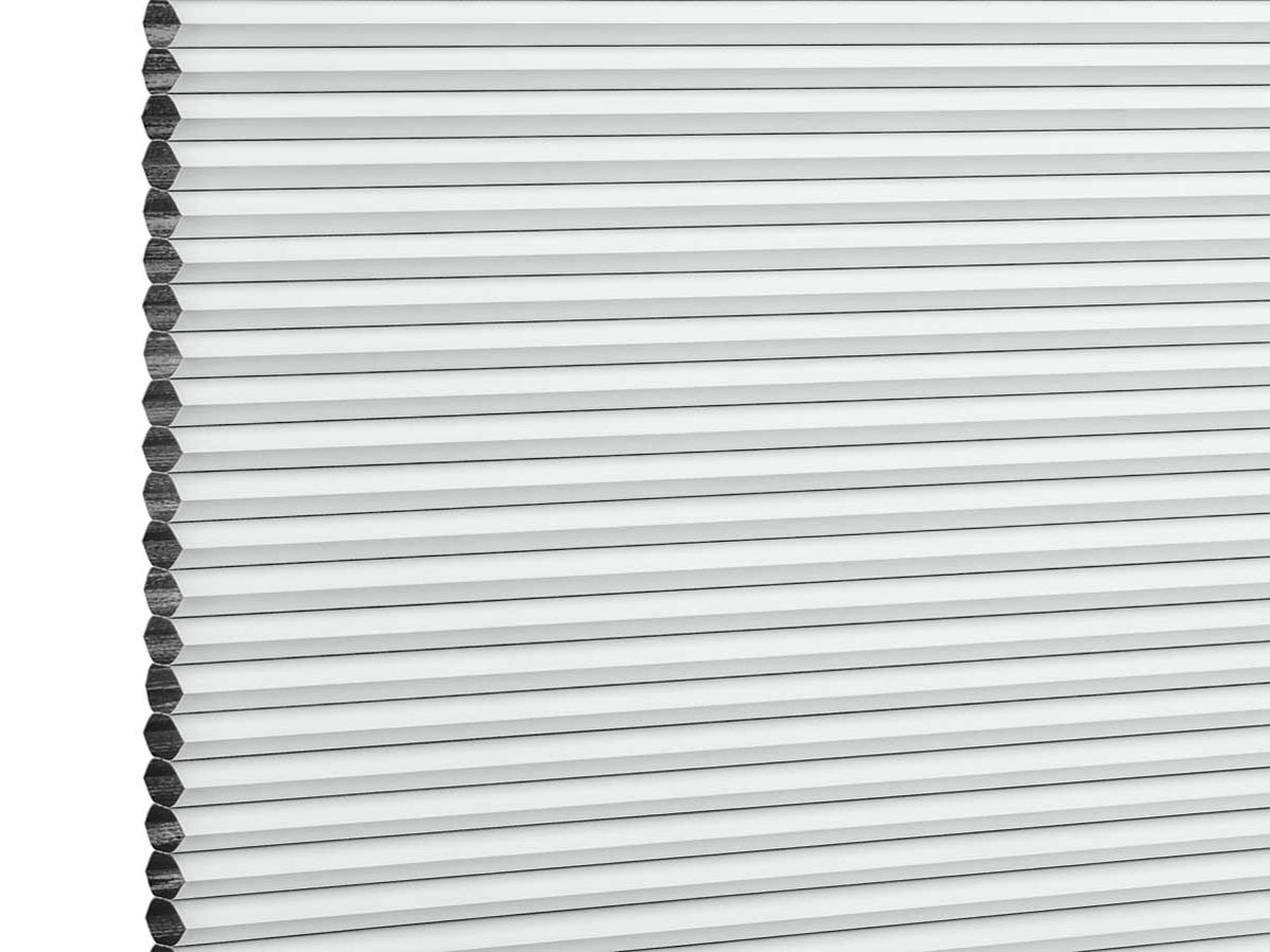 Plisségordijn R-line wit