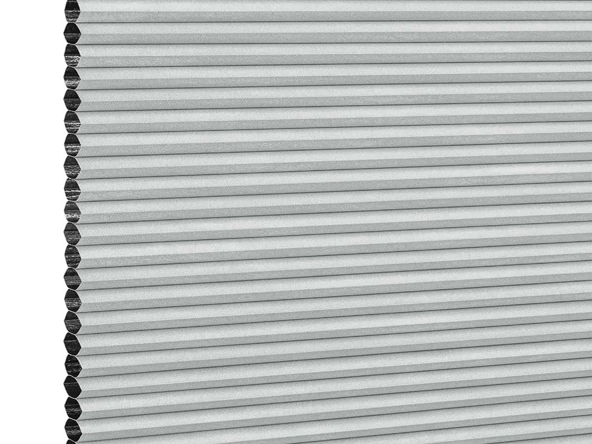 Plisségordijn dubbel R-line | Lichtgrijs