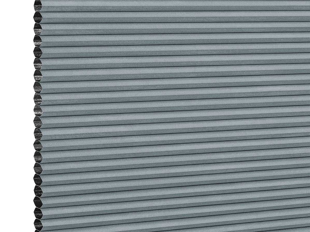 Plisségordijn dubbel R-line | Grijs