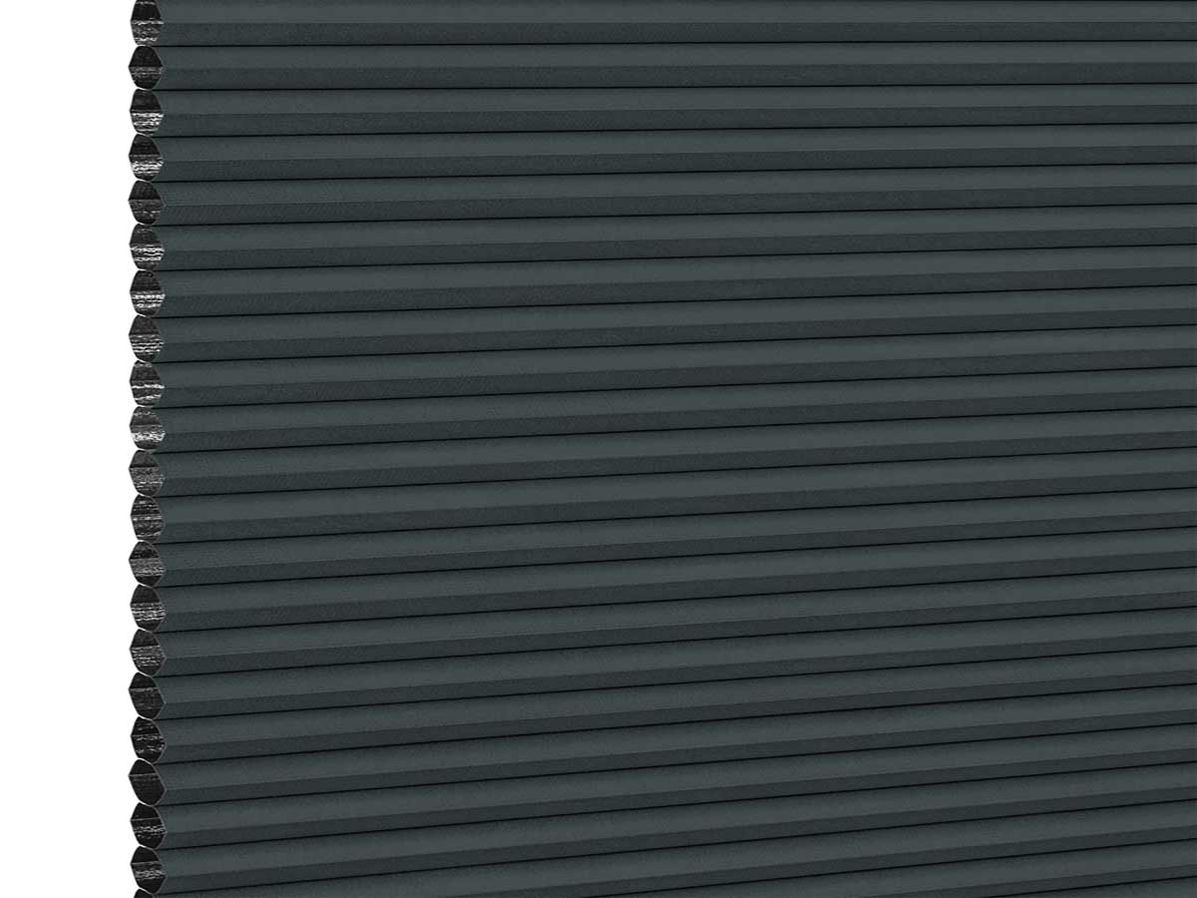 Plisségordijn dubbel R-line | Antraciet