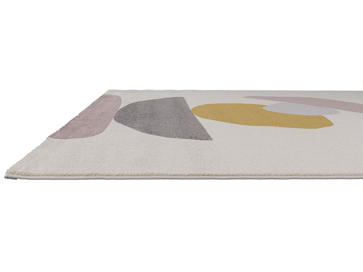 Vloerkleed Sevilla grijs/roze