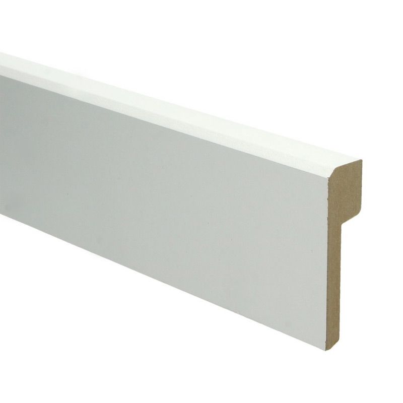 Hoge plint Klassiek wit