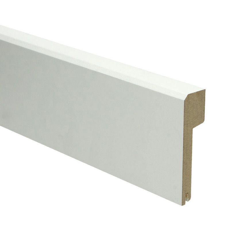 Hoge plint Klassiek wit silence